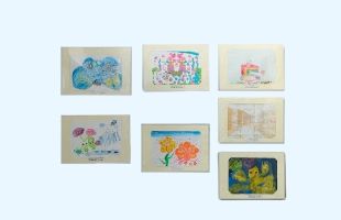 市民ホールロビー展示作品のイメージ