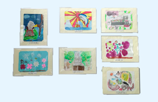 市民ホールロビー展示作品のイメージ